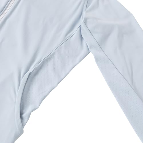 FootJoy Skyway Women's Golf Mid-Layer Side Mesh Long Sleeve Full-Zip Hoodie, Size M (FJW-S25-M04, 34867-M)