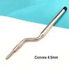 Outil d'ostéotome d'implant dentaire, outil de levage de Sinus dentaire, pointe courbée, poussoir de laboratoire dentaire, outils de dentiste