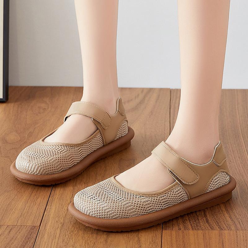 Damen Sommer Neue Schuhe, Kinder Vielseitige Atmungsaktive Freizeitschuhe, Weich Besohlte Nicht Ermüdende Stoffschuhe