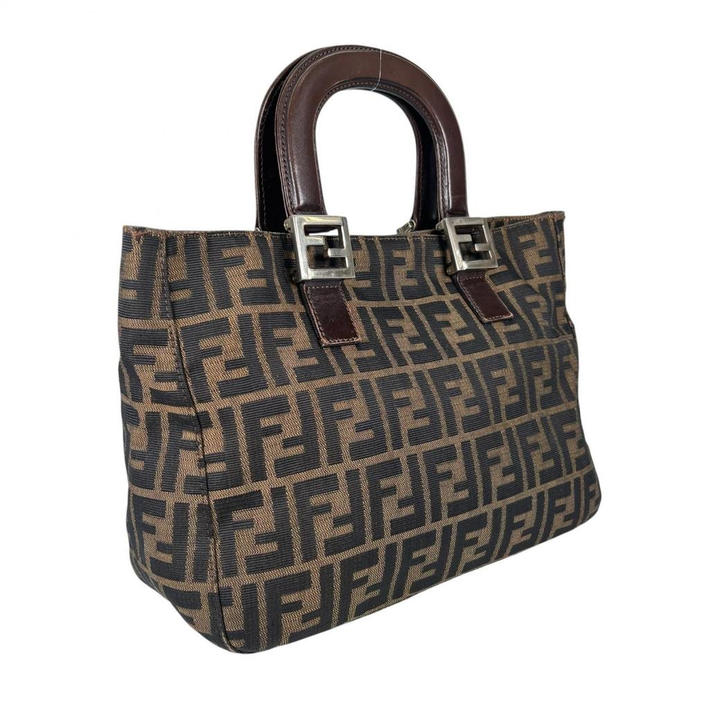 FENDI Handbag Brown Women used