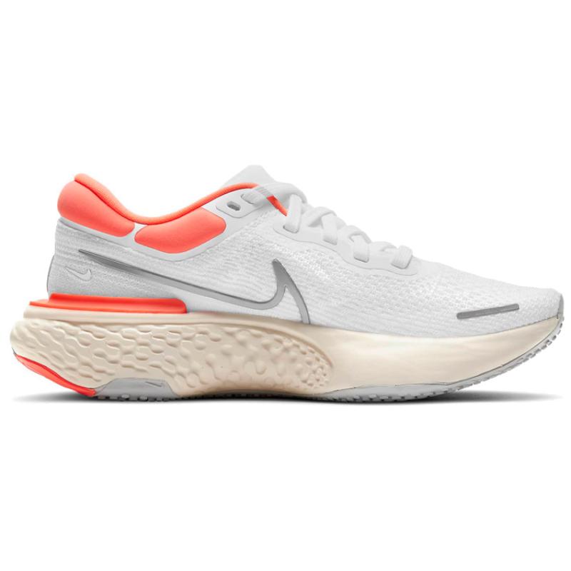Nike ZoomX Invincible Run Flyknit White Bright Mango Women's Sneakers casual CT2229-100