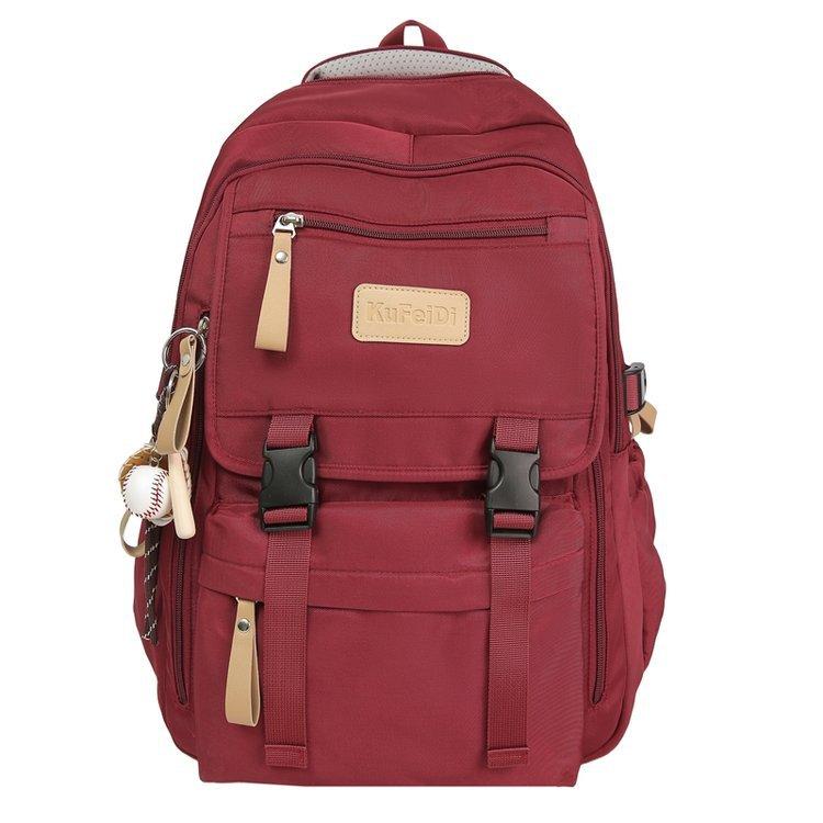 Schoolbag female ins Mori versatile college student junior high school high school student 34th 5th 6th grade large capacity backpack