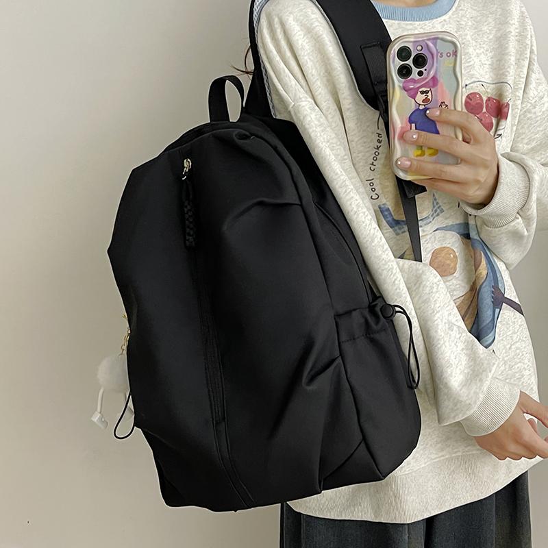 Однотонный рюкзак для школьников — фото 4