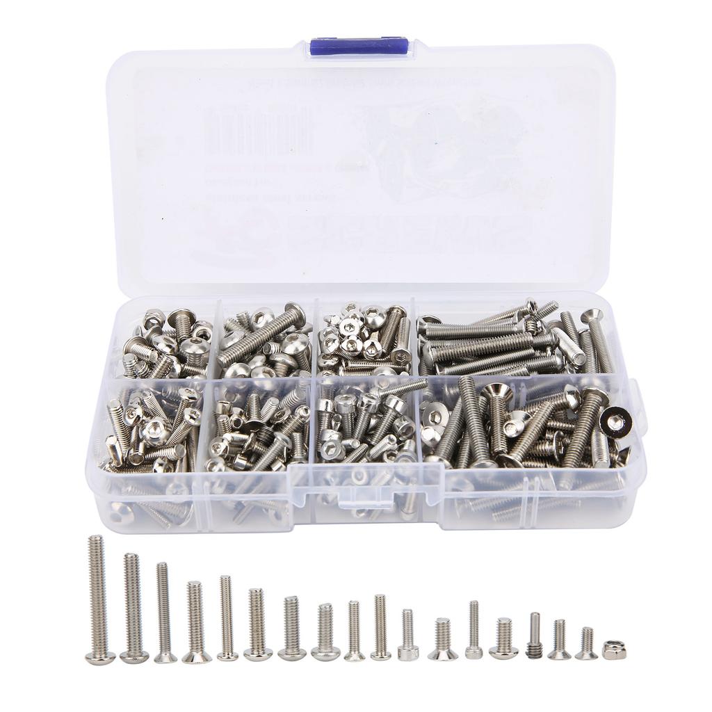 RC Car Stainless Steel Screws Box Set Accessory for Traxxas Maxx 1 10 Remote Control Car