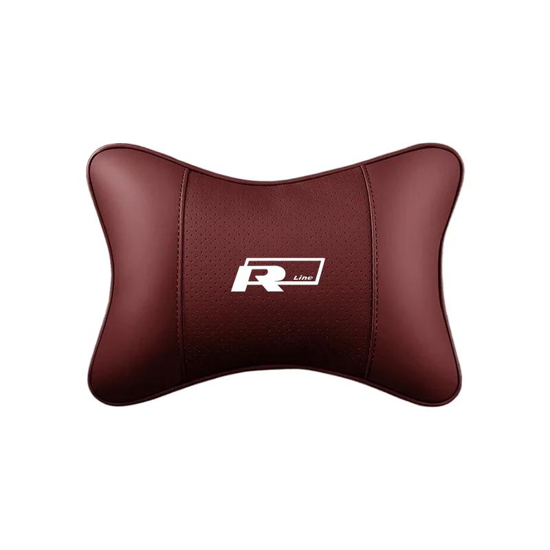Car Seat Headrest Neck Pillow Head Support For VW Tiguan Arteon Taigo Caddy Sharan Beetle CC Amarok Transporter Caravelle Crafte