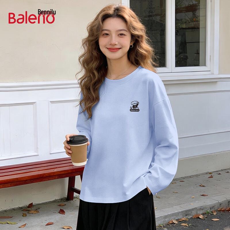 Baleno Women's Pure Cotton Long Sleeve Graphic T-Shirt