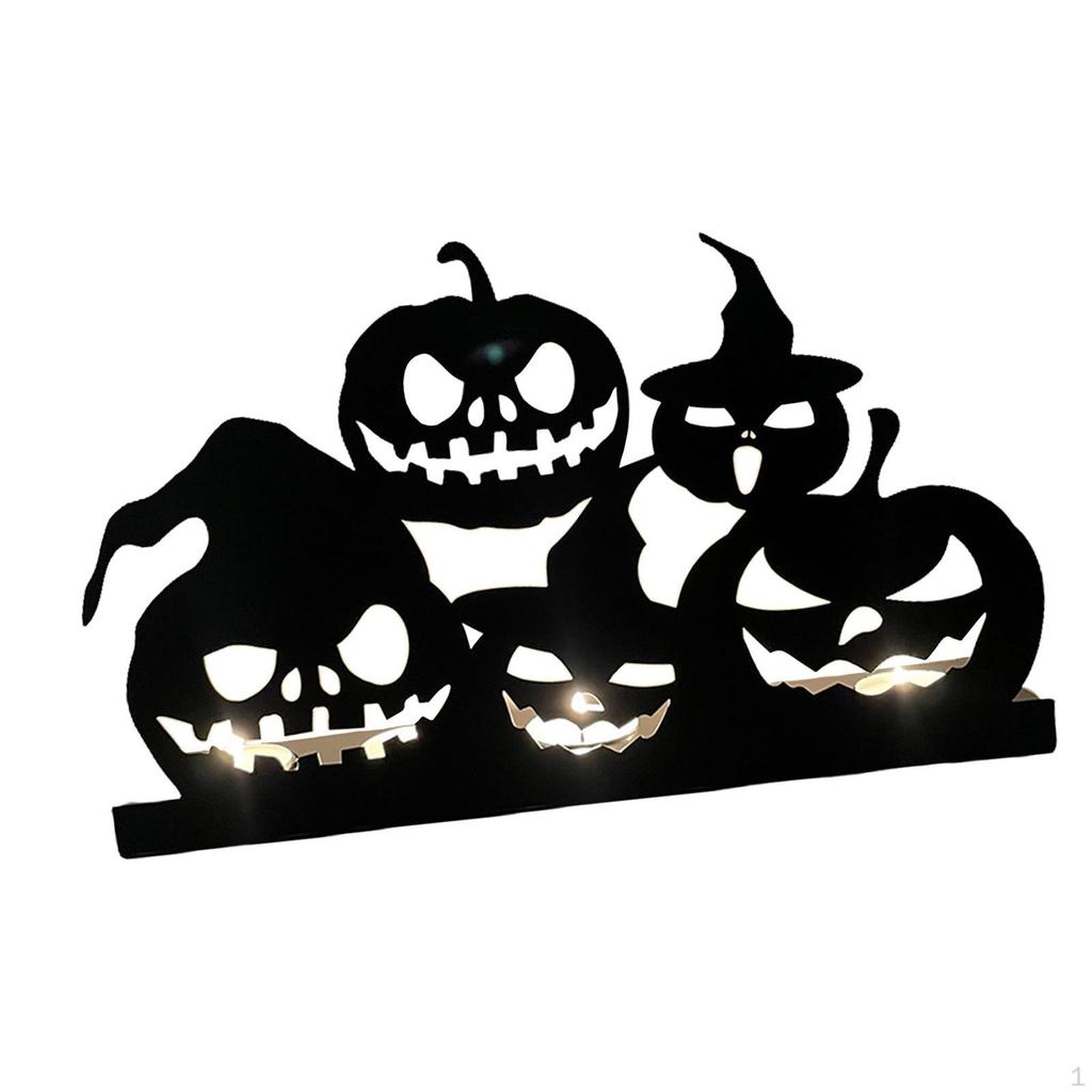 Elegant Tealight Candle Holder Set for Halloween Home Decor