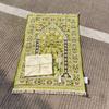 Elegant Prayer Carpet Praying Mat Pack With Beads 3PCS For Men Women Great Gift For Religious Holiday