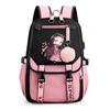 School Season Student Schoolbag Digital Printing Polyester Backpack Cartoon Satchel Pencil Case