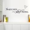 DIY PVC Wall Sticker English Word Pattern Self Adhesive Wallpaper for Home Decoration
