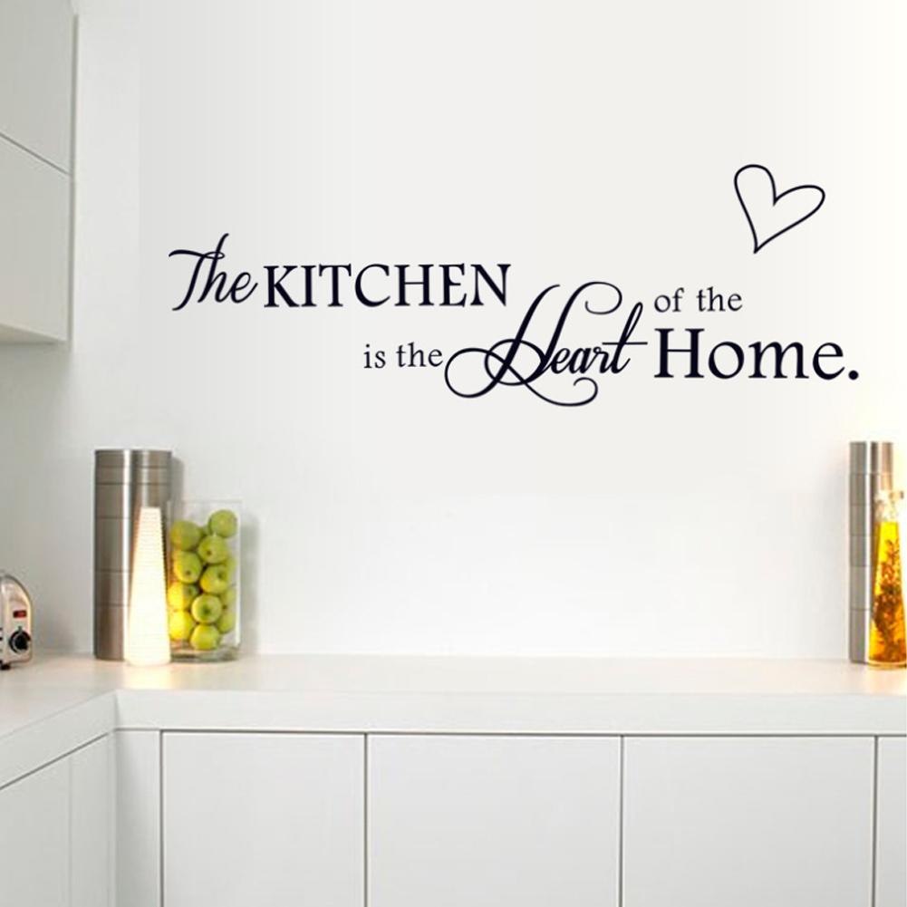 DIY PVC Wall Sticker English Word Pattern Self Adhesive Wallpaper for Home Decoration