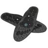 2pcs Unisex Insoles Sports Breathable Comfort Shock Absorbing Foot Sole Foot Pad Black M 40‑43
