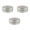 3Pcs Sealed Spices Container Magnetic Base for Fridge Use Iron Seasoning Storage Box Portable Design Cooking