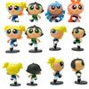 The Powerpuff Girls Action Figure Blossom Bubbles Buttercup Model Dolls Toys For Kids Home Decor Gifts