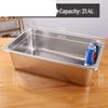 Kemeirite Stainless Steel GN 1/1 Deep Food Pan