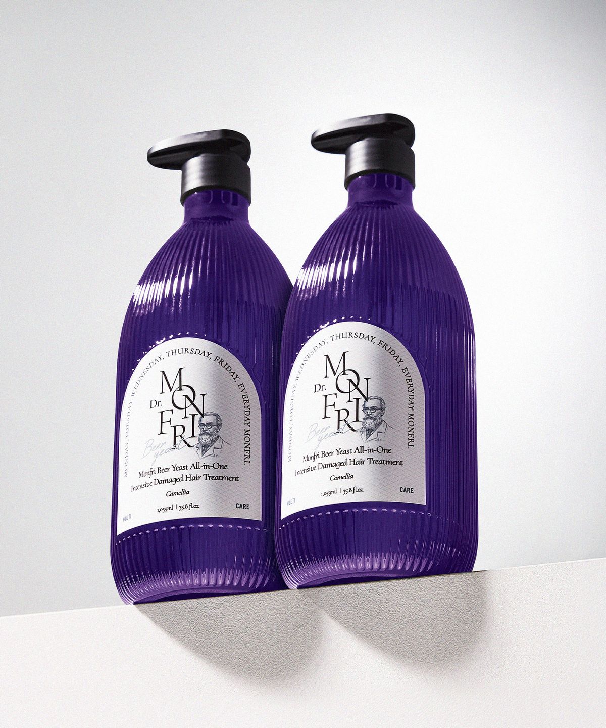 German Beer Yeast Protein Kim Young-dae Treatment Collagen Damaged Hair Rinse Hair Pack 1059ml, 2 Pieces Camellia 2-pack