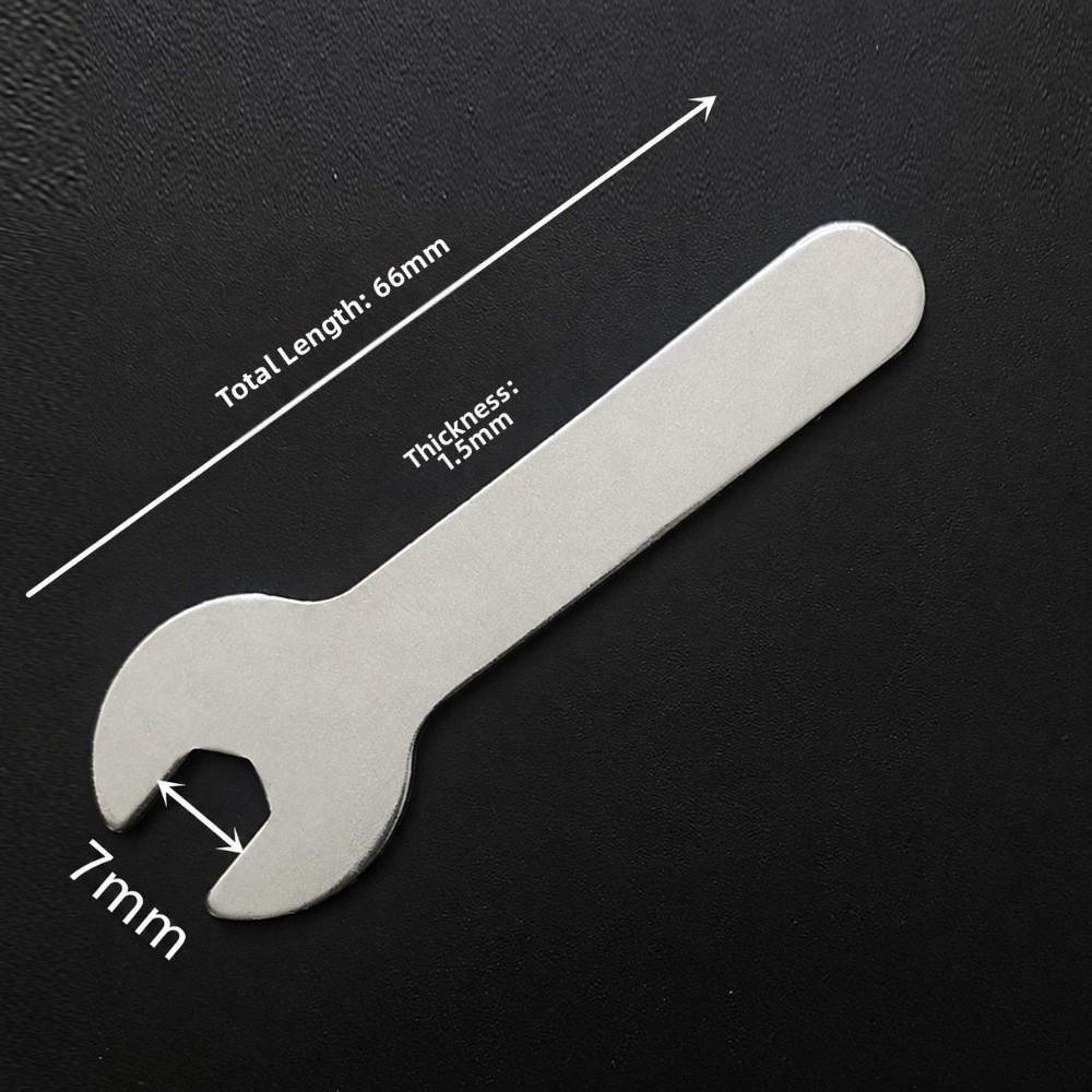 4-14mm Opening Open End Wrench Multifunctional Small Wrench Repair Wrench  for Bathroom Repair