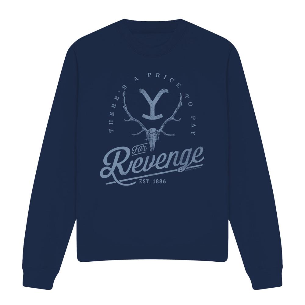 Yellowstone Unisex Erwachsenen Revenge Skull Sweatshirt