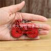 The First Layer Of Cowhide Creative Bag Pendant Motorcycle Keychain Making Mini Motorcycle Children'S Toys