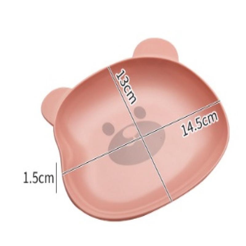 1 Pcs Lovely Bear Food Storage Tray Dried Fruit Snack Plate Appetizer Serving Platter For Party Candy Pastry Nuts Dish