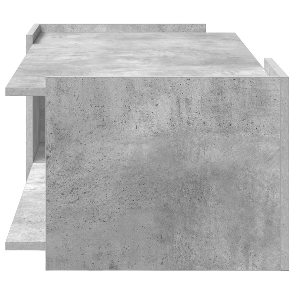 Coffee Table Concrete Grey 90 x 50 x 33 cm Engineered Wood