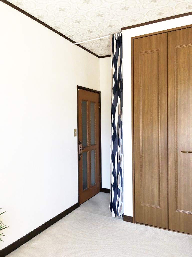 Panneau Long Pièce Intimité Améliore Chauffage et Refroidissement Élégant Accrochage Mural Motif Vague Nordique Large x 240cm Rideau, Séparateur, Écran, Rideau,