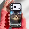 Coque de téléphone Space Kitty Cat Adventures pour iPhone 17 Air 16e 15 14 13 Pro Max Coque Arrière pour 12 11 Pro Coque