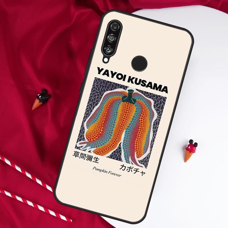 Yayoi Kusama Pumpkin Art For Huawei Nova Y61 Y91 Y90 Y70 Y60 Y72 12s 12i 11i 7i 8i 9 10 SE P60 Pro P30 P40 Lite Case