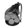 Golf Mesh Bags Small Sports Ball Net Bag Drawstring Pouch Nylon Mesh Bag Convenient Storage Organizer Golf Accessories