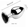 3PCS S/M/L Metal Anal Plug Butt Plug Sex Toy Butt Toy for Women Men Couples Adult Game Masturbator Anal Diamond Sex Shop 18+