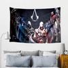 Assassin Game Printed Tapestry, Wall Hanging,Livingroom, dormitory, Large Wall Decor, Fabric Decor Fan Birthday Gifts