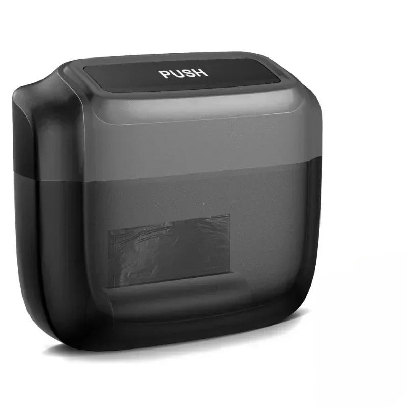 

Пластиковое Нажимное Автомобильное Мусорное Ведро Подвесное Автомобильное Мусорное Пылесборник Ящик для Хранения Квадратное Мусорное Ведро с Крышкой Автомобильные Аксессуары чёрный