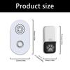 Auto Power Wireless Doorbell with 38 Option & Waterproof Designs Innovative Doorbell for Indoor Outdoor Use
