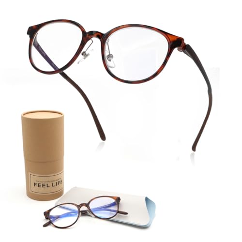 

Женские очки для чтения Wellington FEELLIFE, Коричневый черепаховый, с футляром, FLL-3000-2+1.00
