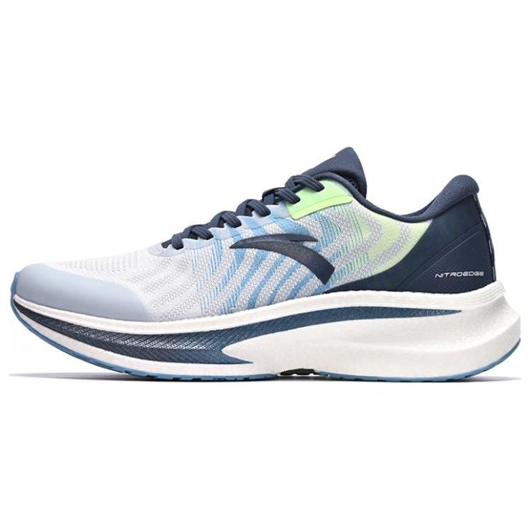 

Anta Champion Running Shoes 2 Slip Resistant Abrasion Resistant Low top Running Shoes Men s Gray Green 112415562S-1 40