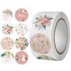 500 Self-Adhesive Thank You, Dessert, Cake, & Baking Stickers - Cartoon & Floral Styles for Children & Wedding Rewards