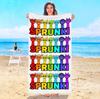 Asciugamano da Spiaggia Sprunki Asciugamani da Bagno Bambino Per Casa Viaggio Sauna Playa Piscina Spa Bagno Microfibra Asciugatura Rapida Palestra Doccia