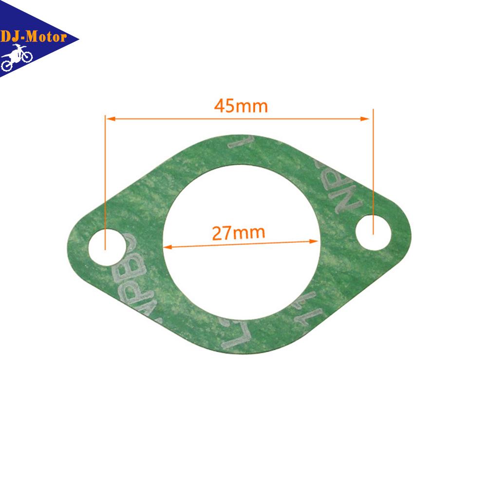 DJ-Motor 27mm Manifold Inlet Intake Pipe Gasket For 125cc 140cc 150cc 160cc Pit Dirt Bike ATV Quad