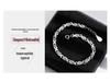 Korean Style Sterling Silver Crystal Beaded Bracelet for Women - Simple, Personalized Gift for Girlfriend or Bestie