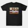 Soft Cotton T-Shirt for Men Women  Classic Parody Dinner Cartoon Characters Graphic Casual Garm
