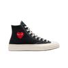 X Play Comme Des Garcons Single Heart Chuck 70 Hi Black