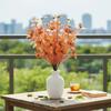 5PCS Artificial Flowers Bright Colors Lifelike Artificial Flowers Never Fade Reusable Fake Flowers for Home Living Room Bedroom