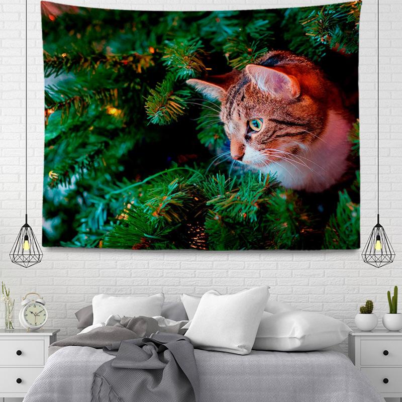 

Рождественская серия Подвесной тканевый гобелен 100x75cm