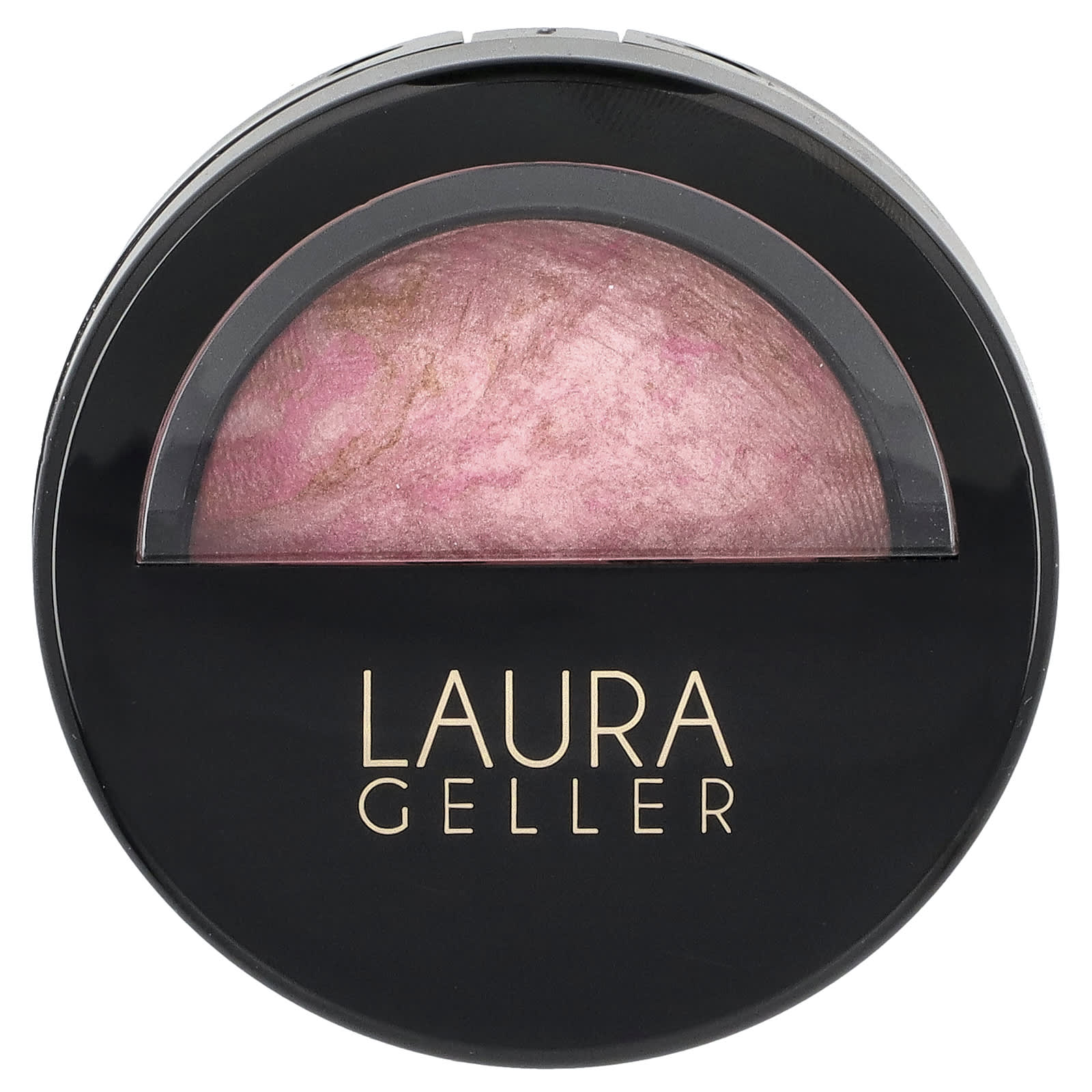 

Laura Geller, Baked Blush-N-Brightening, Marbleize Blusher, 0018032B Pink Buttercream, 4.5g (0.16oz)