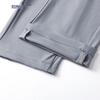 Romon Men's Ice Silk Elastic Waist Casual Pants