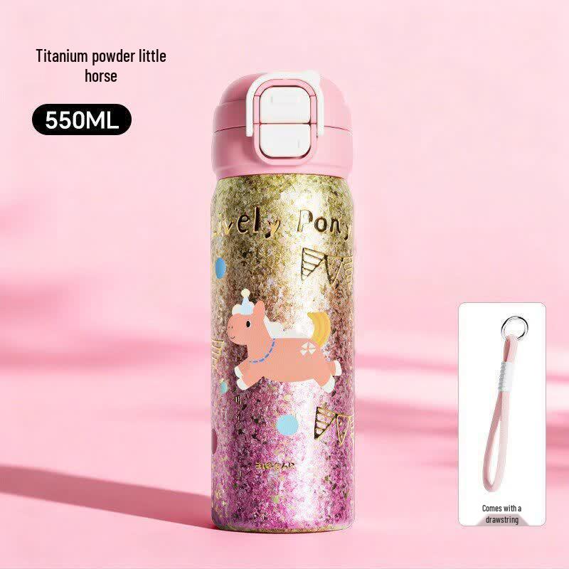 

Shangqi Kids Insulated Water Bottle with Straw