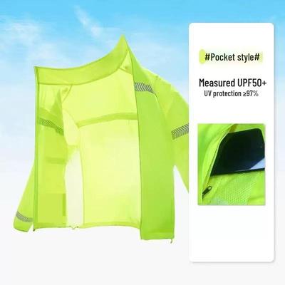 Reflective Pongee UV Protection Safety Vest: Lightweight, Breathable Traffic & Road Administration Apparel