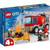 LEGO City Fire Ladder Truck 60280 Toy Building Blocks for Boys and Girls Ages 4 and Up