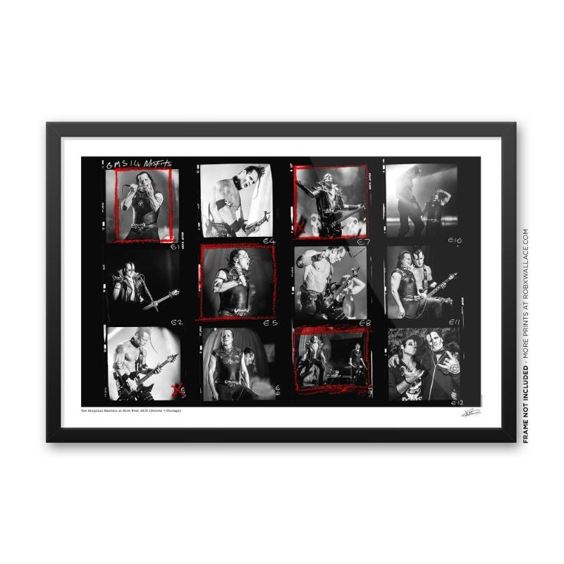Vintage Hardcore Horror Punk The Misfits Live Photo Music Concert Art Poster Canvas Painting Wall Prints Picture Room Home Decor