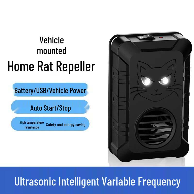 Solar Ultrasonic Animal Repeller with Infrared Sensor